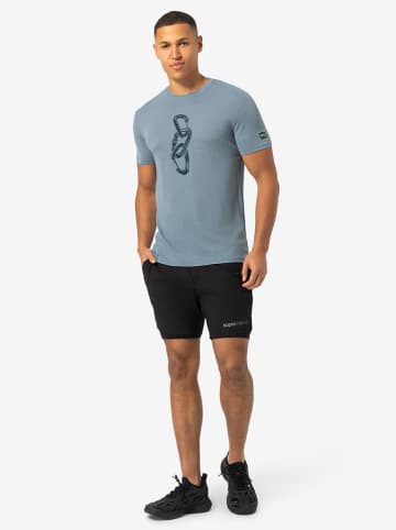 super.natural Funktionsshirt "Carabineri" in Hellblau