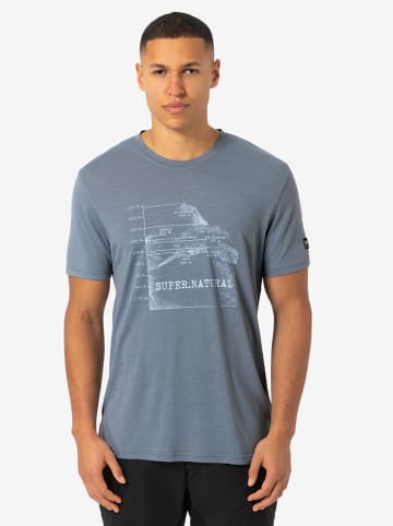super.natural Functioneel shirt "7 Peaks" lichtblauw