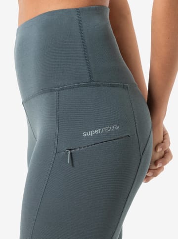 super.natural Trainingsleggings "Active Lightening" in Grau