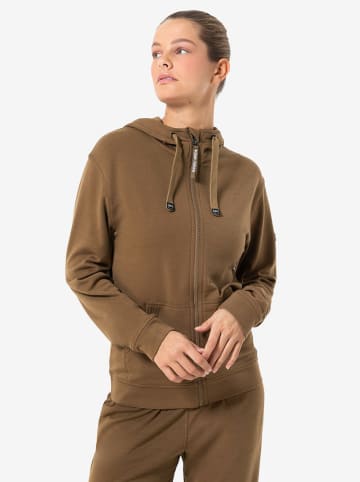 super.natural Sweatjacke "Solution" in Hellbraun