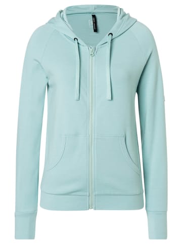super.natural Sweatjacke "Everyday" in Hellblau