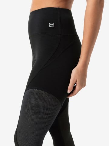 super.natural Trainingsleggings "Air" in Schwarz