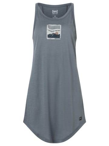 super.natural Jurk "Relax Sun Lovers" grijs