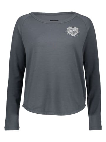 super.natural Shirt "Heartwood" in Grau