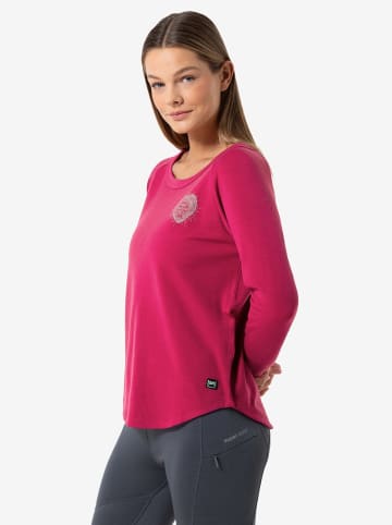 super.natural Longsleeve "Little Heartwood Crew" roze