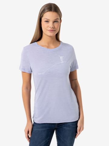 super.natural Funktionsshirt "Bergglück" in Lila