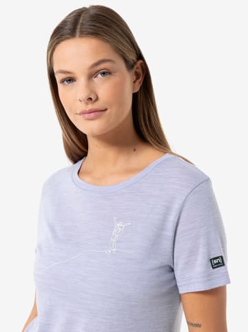 super.natural Funktionsshirt "Bergglück" in Lila