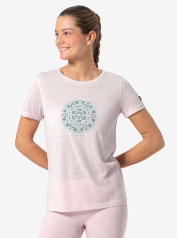 super.natural Functioneel shirt "Ornament" lichtroze