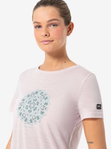 super.natural Funktionsshirt "Ornament" in Rosa