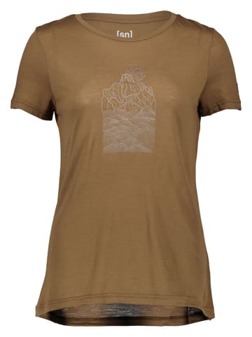 super.natural Shirt in Braun
