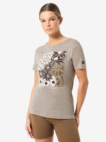 super.natural Funktionsshirt "Mat Is" in Beige