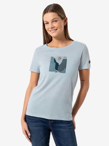 super.natural Funktionsshirt "Rio Grande" in Hellblau