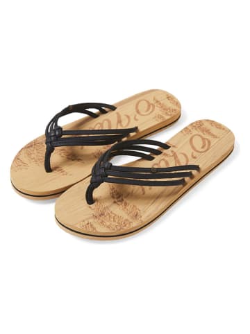 O'Neill Teenslippers "Ditsy" zwart