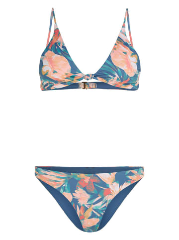 O'Neill Bikini "Pismo" w kolorze niebieskim ze wzorem