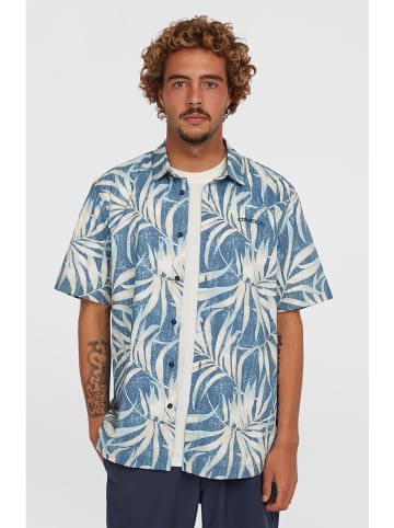 O'Neill Blouse "O'Neill" wit/lichtblauw