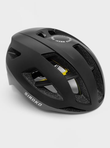 Siroko Rowerowy kask wyścigowy "Circuit" w kolorze czarnym