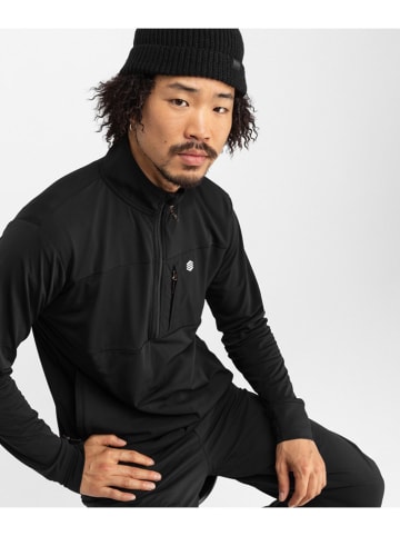 Siroko Fleecepullover "Platte" in Schwarz
