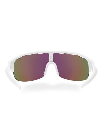 Siroko Unisekssportbril "K3" wit/meerkleurig