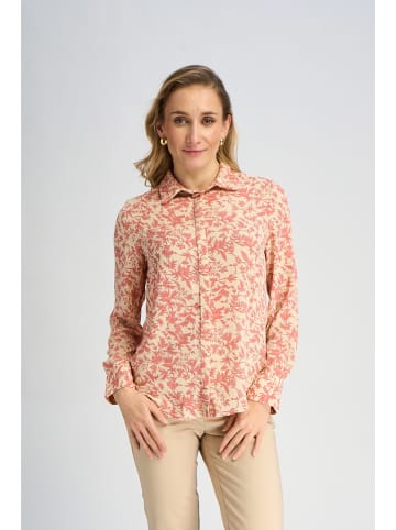 Marks & Spencer Blouse zandkleurig/koraalrood
