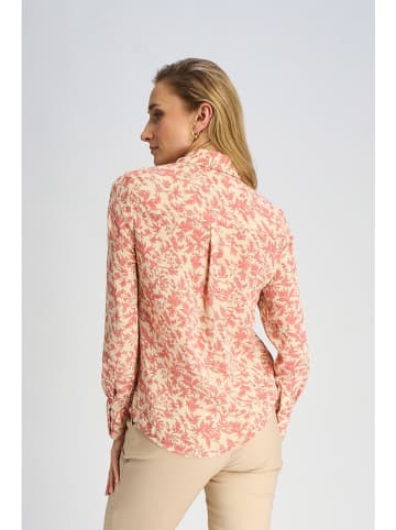 Marks & Spencer Blouse zandkleurig/koraalrood