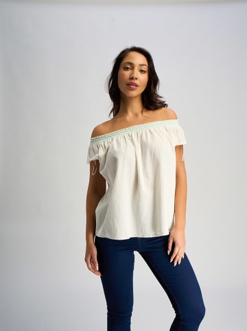 Marks & Spencer Bluse in Creme