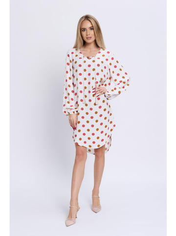 Marks & Spencer Sukienka w kolorze kremowo-różowym