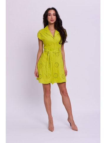 Marks & Spencer Sukienka w kolorze limonkowym