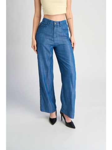 Marks & Spencer Marlenehose in Blau