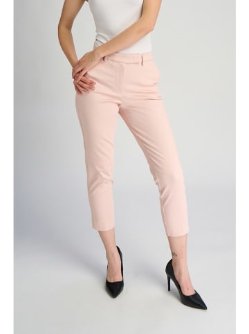Marks & Spencer Spodnie chino w kolorze jasnoróżowym