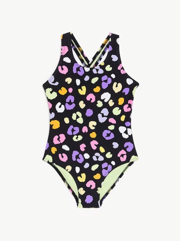 Marks & Spencer Badpak zwart/paars/wit