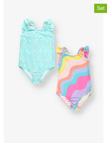 Marks & Spencer 2-delige set: badpakken turquoise/meerkleurig