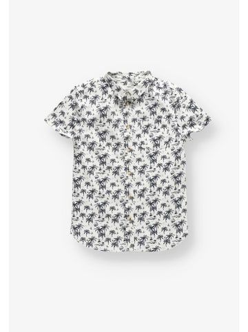 Marks & Spencer Blouse wit/donkerblauw