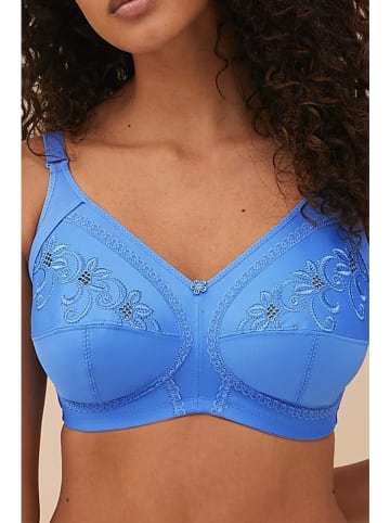 Marks & Spencer Biustonosz-minimizer w kolorze błękitnym