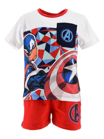 Avengers 2-delige outfit "Avengers" wit/rood/meerkleurig