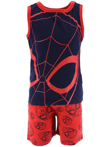 Spiderman Pyjama "Spiderman" in Rot/ Dunkelblau