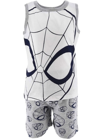 Spiderman Pyjama "Spiderman" in Weiß/ Grau