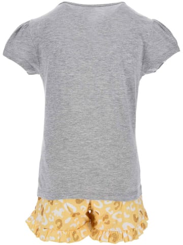Disney König der Löwen Pyjama "Roi Lion" in Grau/ Gelb