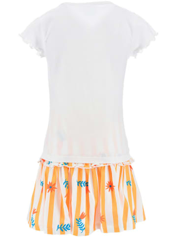 Disney Frozen 2-delige outfit "Frozen" wit/oranje/meerkleurig