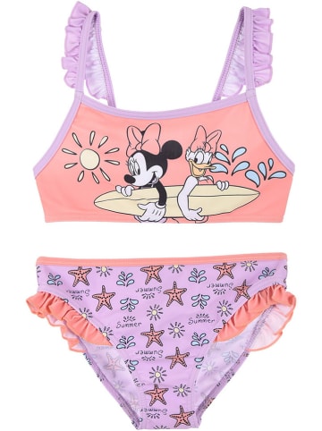 Disney Minnie Mouse Bikini-Set "Minnie" in Lila/ Apricot