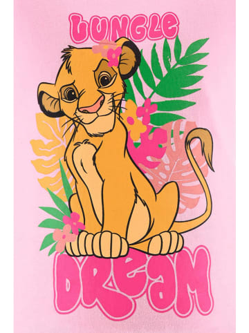Disney König der Löwen Pyjama "Roi lion" in Rosa/ Bunt