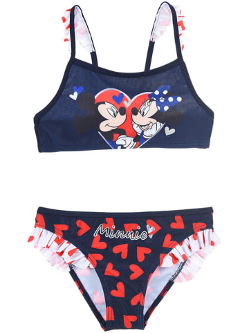 Disney Minnie Mouse Bikini-Set "Minnie" in Dunkelblau/ Rot