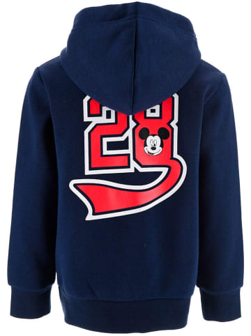 Disney Mickey Mouse Hoodie "Mickey" in Dunkelblau/ Rot