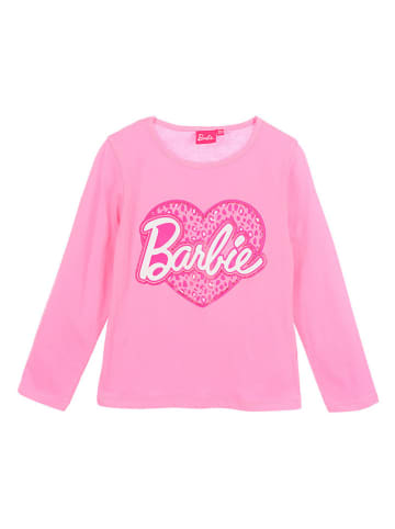 Barbie Koszulka "Barbie" w kolorze różowym