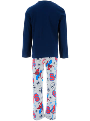 Spiderman Pyjama "Spiderman" donkerblauw/grijs/meerkleurig