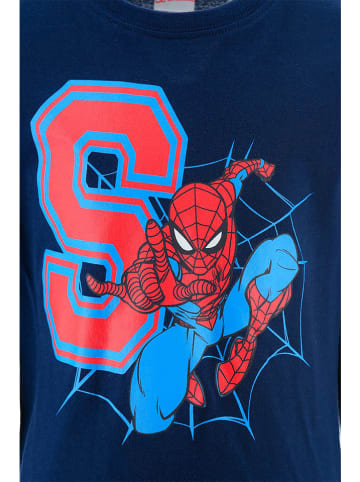 Spiderman Pyjama "Spiderman" in Dunkelblau/ Grau/ Bunt