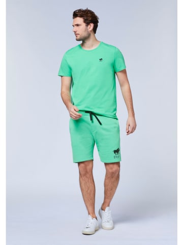 Polo Sylt Szorty w kolorze zielonym