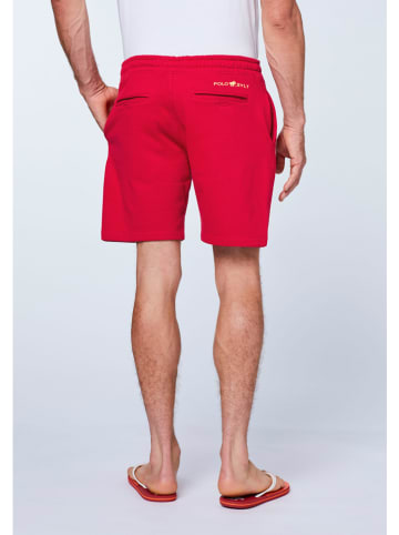 Polo Sylt Szorty w kolorze czerwonym