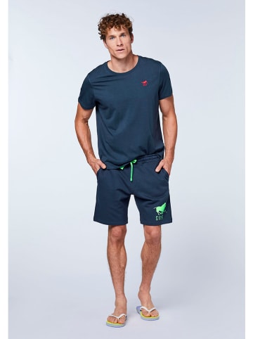 Polo Sylt Sweatshort donkerblauw