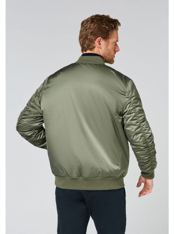 Polo Sylt Wende-Übergangsjacke in Khaki/ Orange