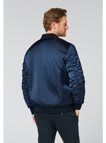 Polo Sylt Wende-Übergangsjacke in Dunkelblau/ Orange